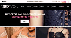 Desktop Screenshot of corsetvixen.com